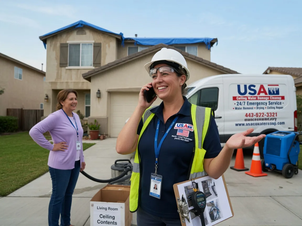 Ceiling Water Damage Restoration New Canton, IL FAQs
